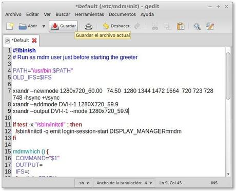 Añadir resoluciones de pantalla en Linux Mint bitacoralinux-resolucion-pantalla-7