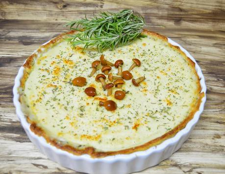 PASTEL DE SETAS Y POLLO PASTEL DE SETAS Y POLLO