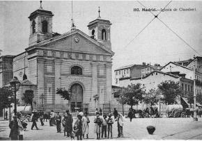 Glorieta de Iglesia, en Chamberí, Madrid 