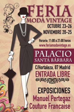 Feria Moda Vintage - 23 al 26 octubre