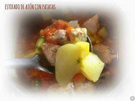 ESTOFADO DE ATÚN CON PATATAS