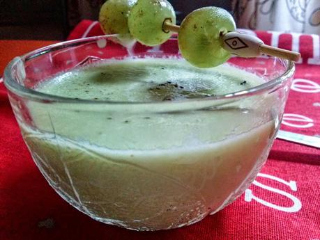 Gazpacho de Melón con Uvas Gazpacho de Melón con Uvas