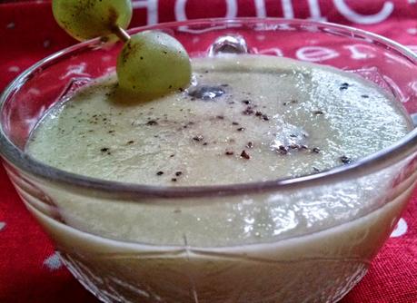 Gazpacho de Melón con Uvas Gazpacho de Melón con Uvas