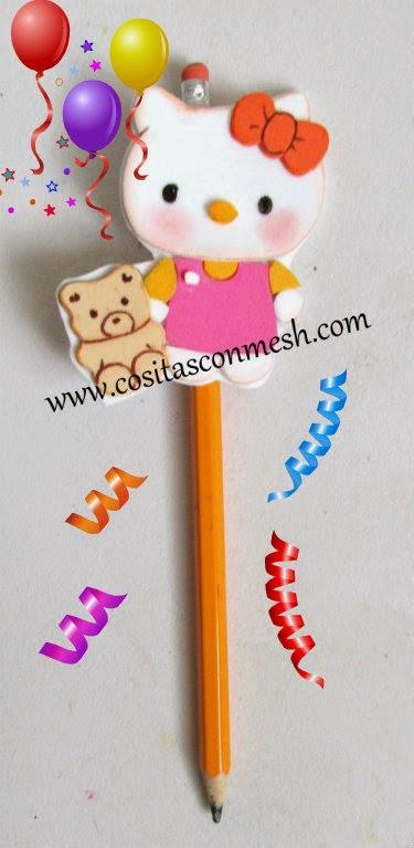 Hello-kitty-lapices-decorados