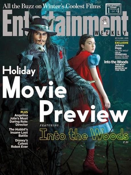 Primer imagen de Johnny Depp como el Lobo en 'Into the woods'. Tráiler incluido