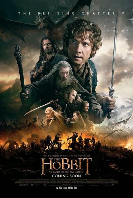 EPICO Y ESPECTACULAR NUEVO PÓSTER DE “EL HOBBIT: LA BATALLA DE LOS CINCO EJERCITOS”