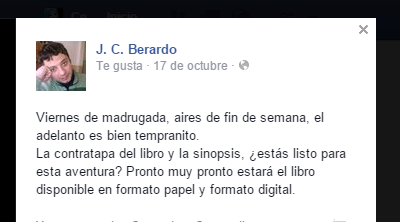 Se terminó de revelar la portada del nuevo libro de Cristian Berardo Se terminó de revelar la portada del nuevo libro de Cristian Berardo