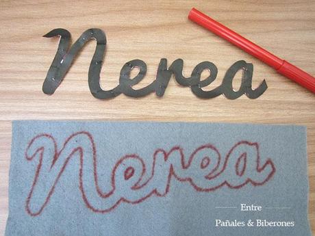 Personalizando el mandilón de la guarde Personalizando el mandilón de la guarde