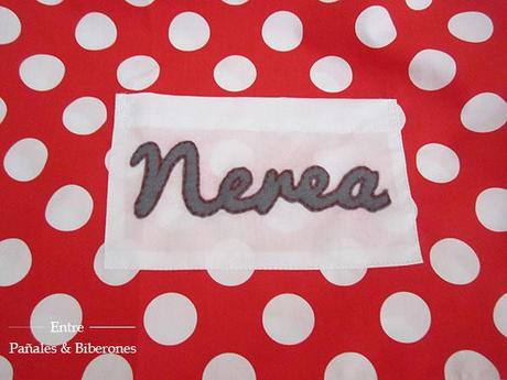 Personalizando el mandilón de la guarde Personalizando el mandilón de la guarde