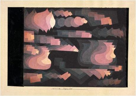 Fuga en rojo, de Klee, por Joan Pinardell, autor invitado
