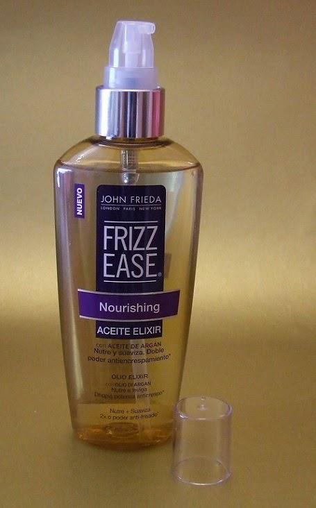 Aceite Elixir Frizz Ease de JOHN FRIEDA – un toque mágico para tu cabello
