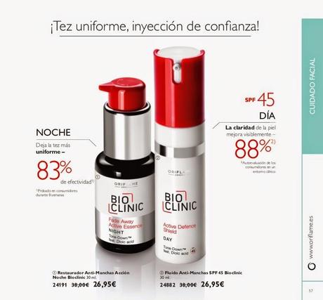 ORIFLAME CATALOGO 15: ¡YA NO HAY EXCUSA PARA LUCIR UNA PIEL PERFECTA!