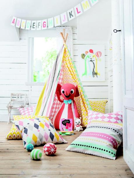 Blafre y Littlephant, añaden color al estilo escandinavo Littlephant_Kidstent_Lifestyle1_PRINT