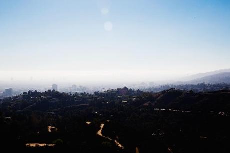 Hello Los Angeles! Los_Angeles-Travel-California-Leather_Jumpsuit-Striped_Top-Outfit-Street_style-83