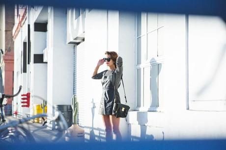 Hello Los Angeles! Los_Angeles-Travel-California-Leather_Jumpsuit-Striped_Top-Outfit-Street_style-66