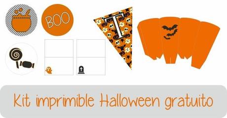 Kit de fiesta imprimible Halloween