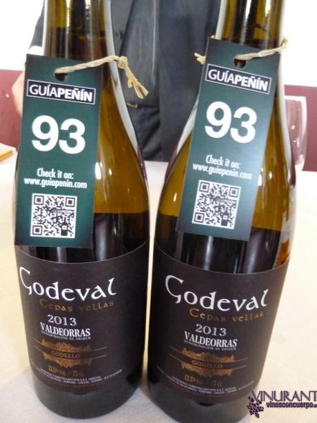 Los mejores vinos de España 2015 Godeval Cepas Vellas. D.O. Valdeorras
