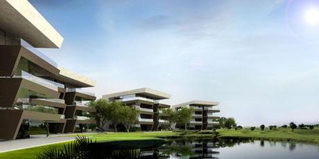A-cero Projects PROYECTO DE MASTERPLAN EN GEORGIA: EDIFICIOS DE VIVIENDAS