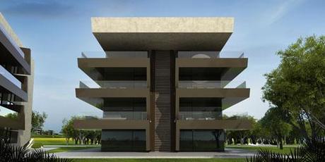 A-cero Projects PROYECTO DE MASTERPLAN EN GEORGIA: EDIFICIOS DE VIVIENDAS