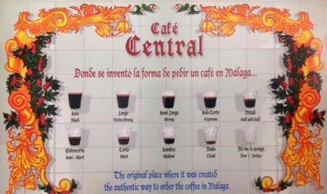 Como pedir un café en Málaga. El Café Central.