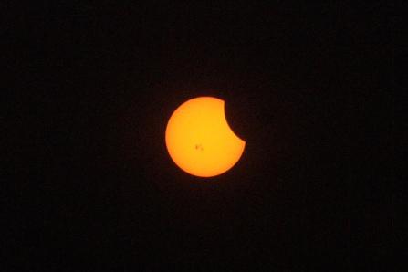 Eclipse parcial de Sol (23 de octubre)