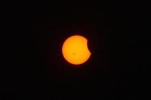 Eclipse parcial de Sol (23 de octubre)