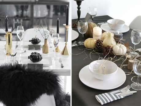 DOS INSPIRACIONES PARA UNA MESA EN #HALLOWEEN DOS INSPIRACIONES PARA UNA MESA EN #HALLOWEEN