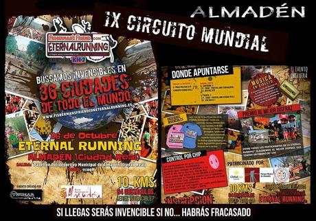 Recorrido por Almadén del IX Circuito Mundial Eternal Running