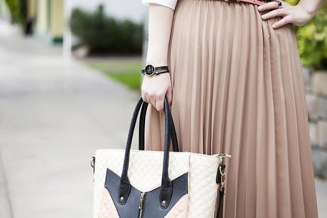 Mis Looks - La maxi falda plizada Mis Looks - La maxi falda plizada