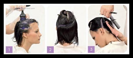 CABELLO MORADO - VIOLETA SIN DECOLORAR , CORTE Y COLOR PASO A PASO CABELLO MORADO - VIOLETA SIN DECOLORAR , CORTE Y COLOR PASO A PASO