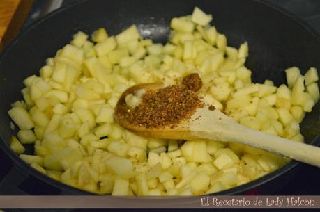 Croquetas de gorgonzola con nueces y manzana - Reto #elasaltablogs