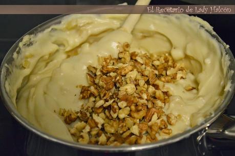 Croquetas de gorgonzola con nueces y manzana - Reto #elasaltablogs