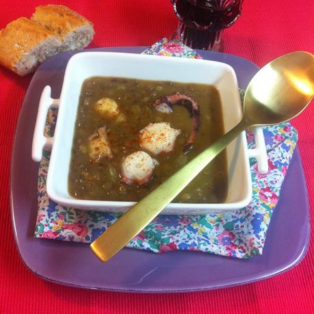 Lentejas Guisadas Con Pulpo Lentejas Guisadas Con Pulpo