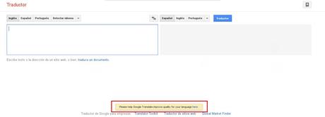 Como ayudar a mejorar las traducciones de Google Translate