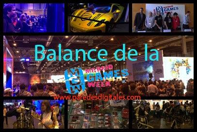 Balance de la Madrid Games Week 2014