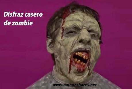 Disfraz casero de zombie