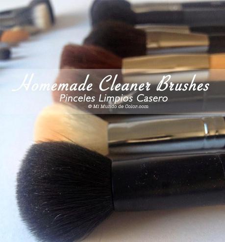 how to clean your makeup brushes