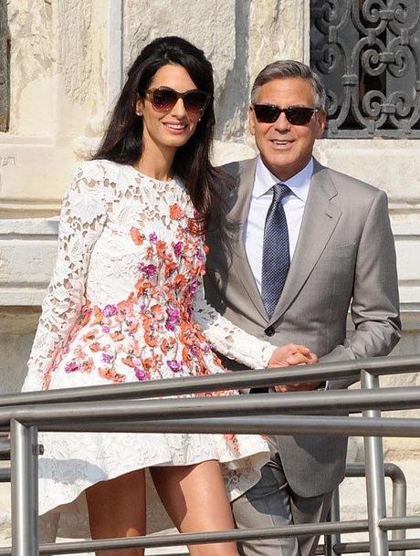 George Clooney y Amal Alamuddin