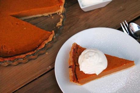 Tarta de calabaza especiada para Halloween Tarta de calabaza especiada para Halloween