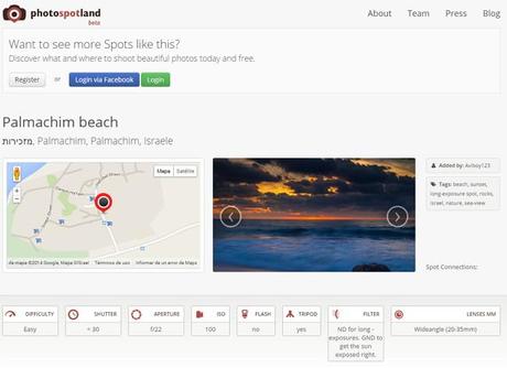 PhotoSpotLand una nueva plataforma social de ayuda para capturar las mejores fotografías photospotland-recomendaciones