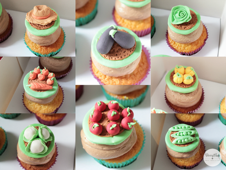 Cupcakes granjero / Farm cupcakes