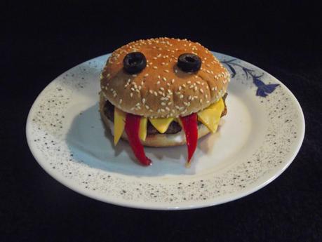 HAMBURGUESA MEXICANA DE HALLOWEEN