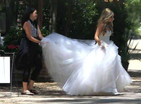 Bodas para el recuerdo: Aaron Paul y Lauren Parsekian Aaron Paul wedding 4