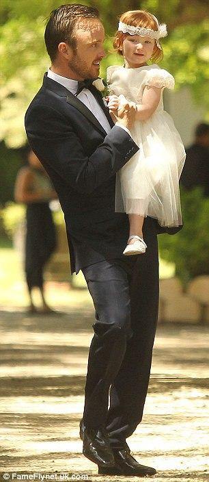 Bodas para el recuerdo: Aaron Paul y Lauren Parsekian Aaron Paul wedding 10