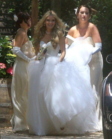 Bodas para el recuerdo: Aaron Paul y Lauren Parsekian Aaron Paul wedding 5