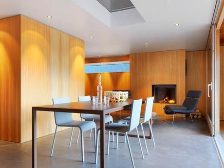 Minimalismo Interior en los Alpes Suizos Minimalismo Interior en los Alpes Suizos