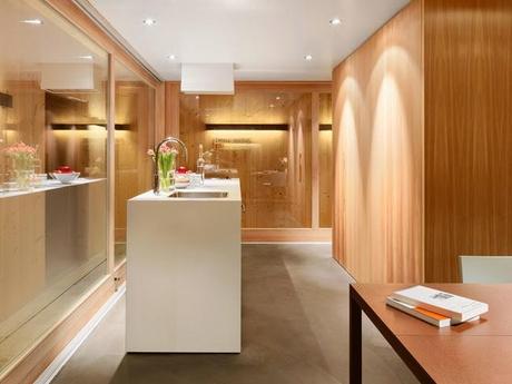 Minimalismo Interior en los Alpes Suizos Minimalismo Interior en los Alpes Suizos