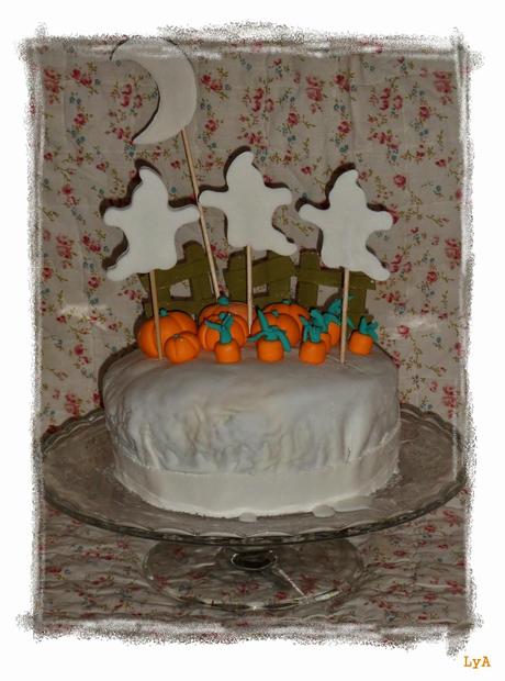 Carrot cake huerto de calabazas de Halloween