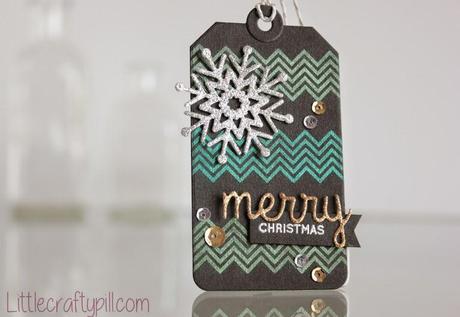 Perfect Pearls Tutorial + Christmas tag