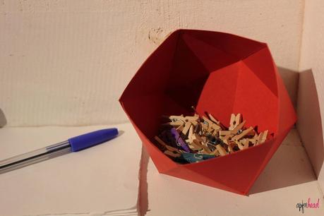 DIY: Cuencos de origami